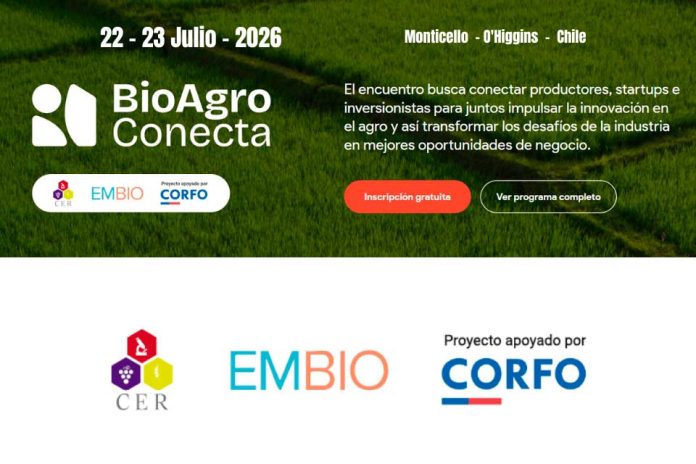 Bio Agro Conecta 2026, Monticello Chile Biotecnología como estándar de eficiencia: Lanzan primer encuentro