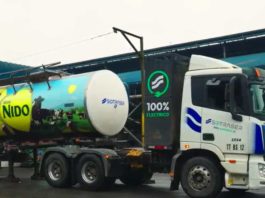 Círculo perfecto Más de 30 mil toneladas de leche al año se transportan con electricidad generada a partir de biogás