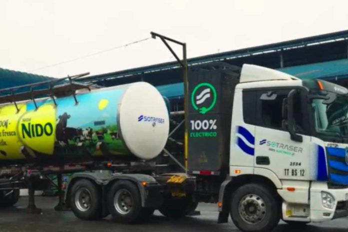 Círculo perfecto Más de 30 mil toneladas de leche al año se transportan con electricidad generada a partir de biogás
