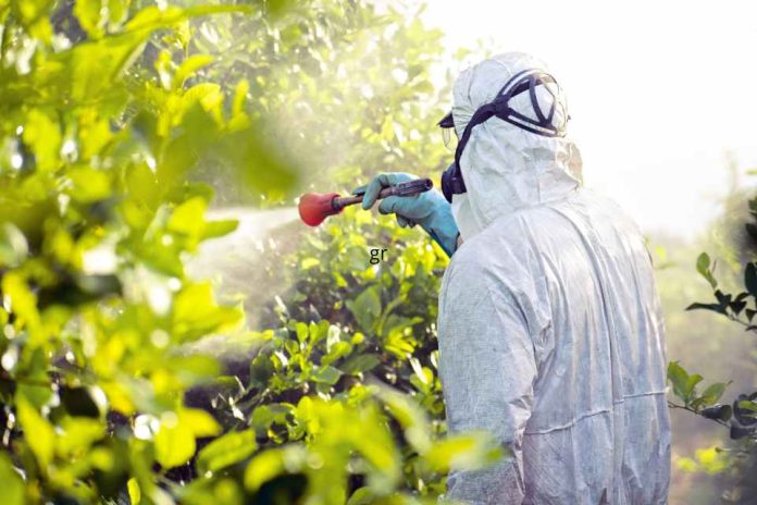 Sistema de aviso de aplicación de plaguicidas SAG Biobío y empresa frutícola verifican funcionamiento del sistema de aviso de aplicación de plaguicidas