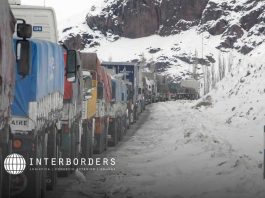 Temporada invernal y transporte terrestre internacional: el impacto de los pasos fronterizos según Interborders Temporada invernal y transporte terrestre internacional: el impacto de los pasos fronterizos según Interborders