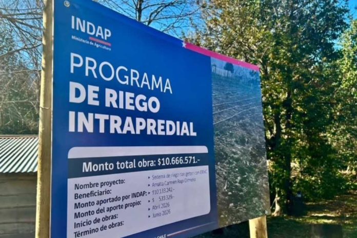 Agricultora de Alto Biobío pone en marcha primer sistema de riego fotovoltaico con apoyo de INDAP Agricultora de Alto Biobío pone en marcha primer sistema de riego fotovoltaico con apoyo de INDAP