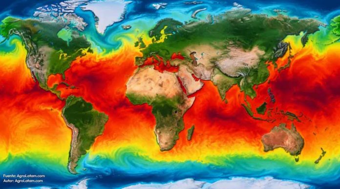 El calor récord de los océanos amenaza las lluvias y vuelve a inquietar al agro mundial