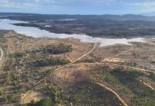 Espejo de agua de la Reserva Nacional Lago Peñuelas alcanza 540 hectáreas tras sistemas frontales