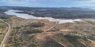 Espejo de agua de la Reserva Nacional Lago Peñuelas alcanza 540 hectáreas tras sistemas frontales