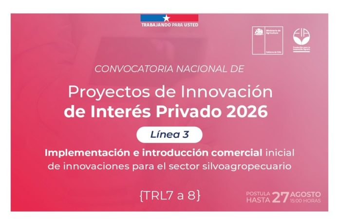 Imagen1-6 FIA abre postulación a la tercera etapa de Convocatoria Nacional de Innovación de Interés Privado 2026-2027
