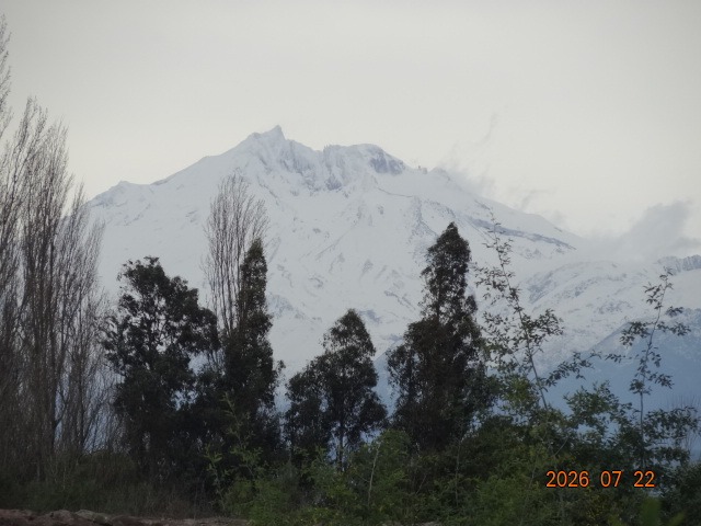 Nevado Longaví JVRLongaví informa mejora en las condiciones hídricas y llama a mantener la prevención