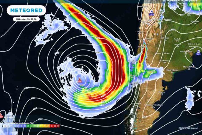 Posibles inundaciones por río atmosférico, meteored en Chile centro-sur entre jueves y viernes 31: 