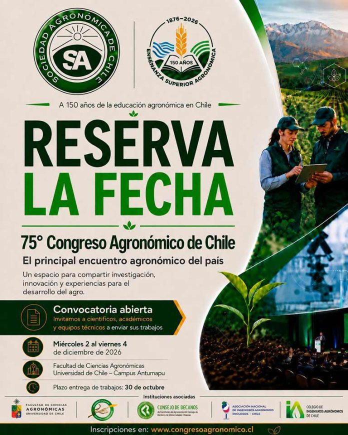 75º Congreso Agronómico de Chile 75º Congreso Agronómico de Chile