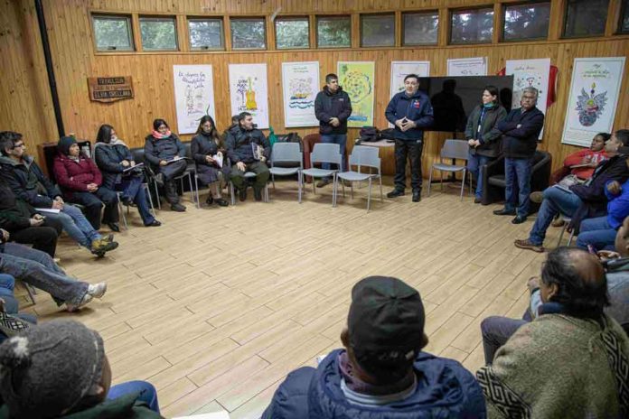 Autoridades de INDAP y Municipio de Alto Biobío se reunieron con dirigentes de las comunidades para planificar entrega de forraje