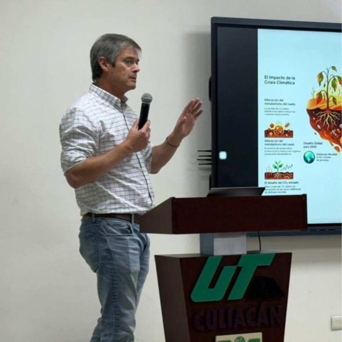 Carlos Meza, CEO Terragénesis Reportaje | Agricultura regenerativa: la oportunidad para transformar la crisis de la cereza chilena
