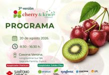 Cherry & Kiwi Conference 2026: conocimiento, innovación y nuevas decisiones para el futuro de la fruticultura