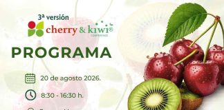 Cherry & Kiwi Conference 2026: conocimiento, innovación y nuevas decisiones para el futuro de la fruticultura