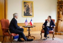 Chile y EE.UU. concretan reunión de alto nivel sobre aranceles y acuerdan continuar con las negociaciones en las próximas semanas