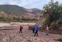 Comisión Nacional de Riego y Junta de Vigilancia de Río Hurtado recorrieron canales dañados tras sistema frontal