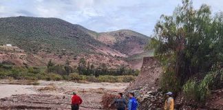 Comisión Nacional de Riego y Junta de Vigilancia de Río Hurtado recorrieron canales dañados tras sistema frontal