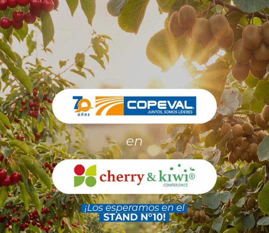 Copeval fortalece su vínculo con la fruticultura y participará en Cherry & Kiwi Conference 2026 Copeval fortalece su vínculo con la fruticultura y participará en Cherry & Kiwi Conference 2026