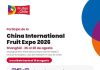 Frutas de Chile invita a sus empresas socias a participar en la China International Fruit Expo 2026 de Shanghái Frutas de Chile invita a sus empresas socias a participar en la China International Fruit Expo 2026 de Shanghái