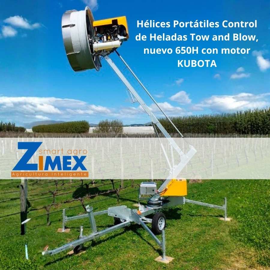Hélices Portátiles Control de Heladas ZIMEX
