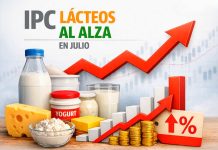 El mes de julio muestra un IPC de los lácteos en general al alza, salvo en la leche líquida El mes de julio muestra un IPC de los lácteos en general al alza, salvo en la leche líquida