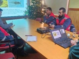 SAG capacita a funcionarios municipales de Porvenir sobre prevención y manejo del pulgón del ciprés. SAG capacita a funcionarios municipales de Porvenir sobre prevención y manejo del pulgón del ciprés.