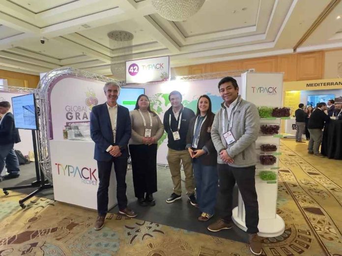 Typack destaca sus soluciones de empaque sustentable en Global Grape Convention 2026