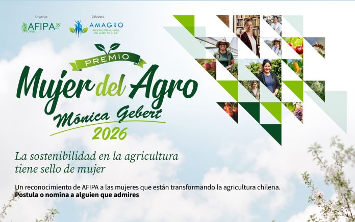AFIPA Chile abre las postulaciones a la sexta versión del premio “Mujer del Agro Mónica Gebert” (1) AFIPA Chile abre las postulaciones a la sexta versión del premio “Mujer del Agro Mónica Gebert” (1)
