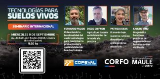 Copeval realizará encuentro sobre tecnologías para suelos vivos