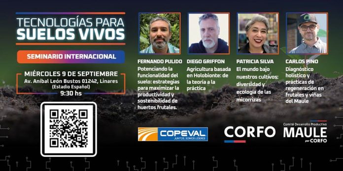 COPEVAL SUELOS VIVOS Copeval realizará encuentro sobre tecnologías para suelos vivos