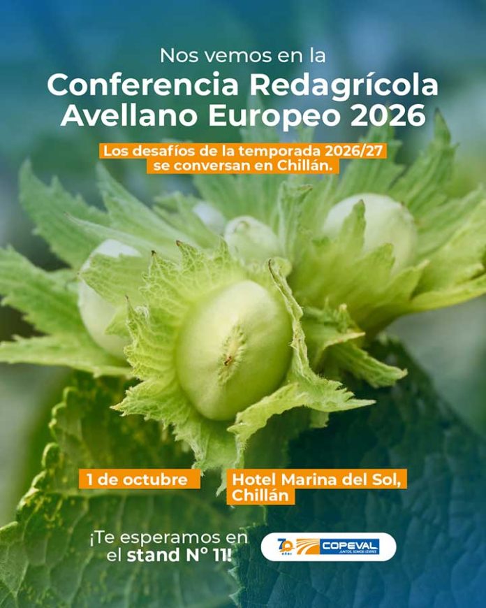 Copeval participa de la 3ª Conferencia Redagrícola Avellano Europeo 2026 Copeval participa de la 3ª Conferencia Redagrícola Avellano Europeo 2026