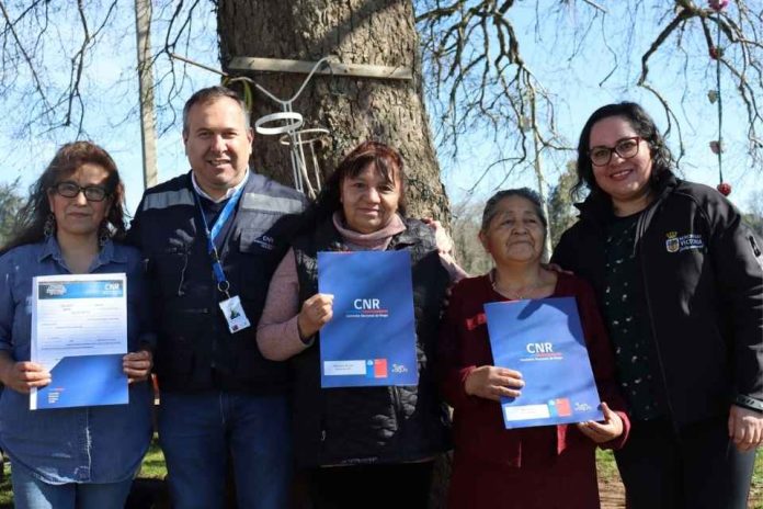 El Ministerio de Agricultura, a través de la CNR, entregó más de $59 millones a agricultoras de Victoria El Ministerio de Agricultura, a través de la CNR, entregó más de $59 millones a agricultoras de Victoria