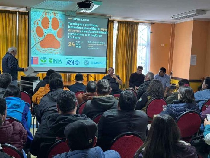 Expertos analizaron tecnologías y estrategias para enfrentar el impacto de perros en sistemas productivos y naturales de Los Lagos