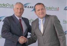 Firma de acuerdo entre Fedefruta y FB Latam Firma de acuerdo entre Fedefruta y FB Latam