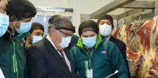 Ministro de Agricultura encabeza fiscalización de Ley de Carnes previo a Fiestas Patrias Ministro de Agricultura encabeza fiscalización de Ley de Carnes previo a Fiestas Patrias