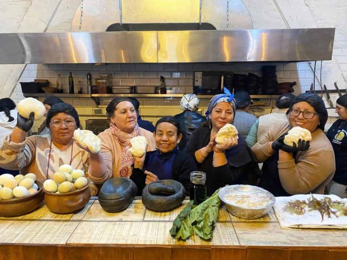 Mujeres rurales de Tarapacá, Ñuble y La Araucanía compartieron los secretos de su gastronomía típica