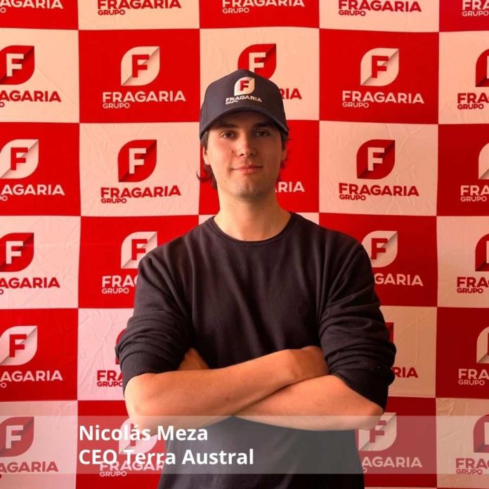 Nicolás Meza, CEO Terra Austral en II Expo Fragaria 2026 Nicolás Meza, CEO Terra Austral en II Expo Fragaria 2026