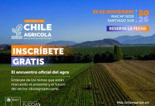 Abren inscripciones gratuitas para participar en el Encuentro Chile Agrícola 2026 Abren inscripciones gratuitas para participar en el Encuentro Chile Agrícola 2026