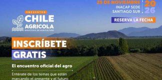 Minagri y FUCOA abren inscripciones para participar en el Encuentro Chile Agrícola 2026 Minagri y FUCOA abren inscripciones para participar en el Encuentro Chile Agrícola 2026