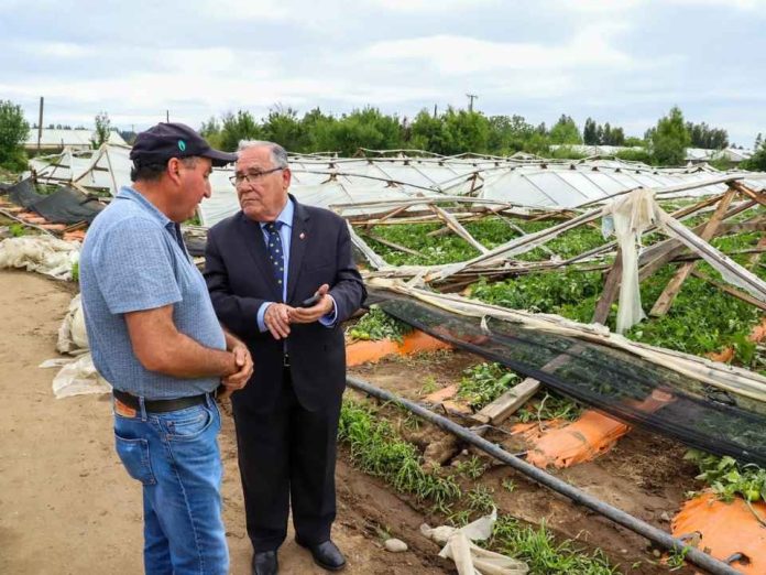 Ministerio de Agricultura declara emergencia agrícola en 14 comunas de la Región del Maule por daños ocasionados por sistema frontal Ministerio de Agricultura declara emergencia agrícola en 14 comunas de la Región del Maule por daños ocasionados por sistema frontal
