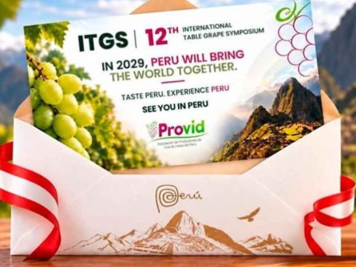 Perú será sede del 12.º Simposio Internacional de Uva de Mesa en 2029 Perú será sede del 12.º Simposio Internacional de Uva de Mesa en 2029