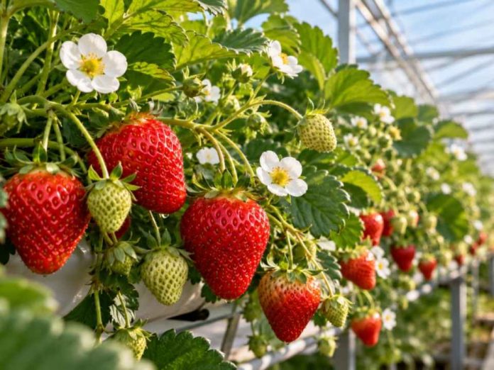 Plantas de frutillas que pueden dar frutos 2 veces en una misma temporada avanzan a su pronta comercialización en Inglaterra Plantas de frutillas que pueden dar frutos 2 veces en una misma temporada avanzan a su pronta comercialización en Inglaterra